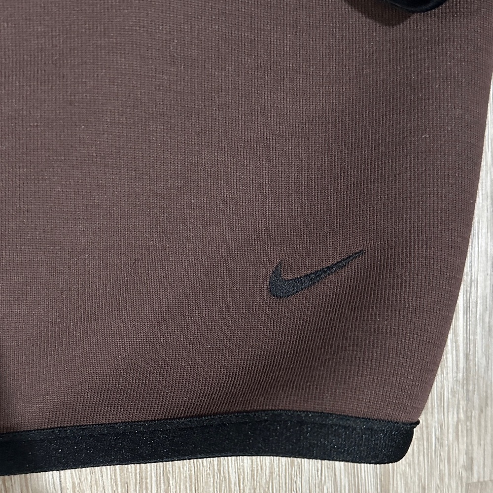 Nike Texh Fleece Men's Chocolate Brown Performance Jacket BRAND NEW - Picture 6 of 6